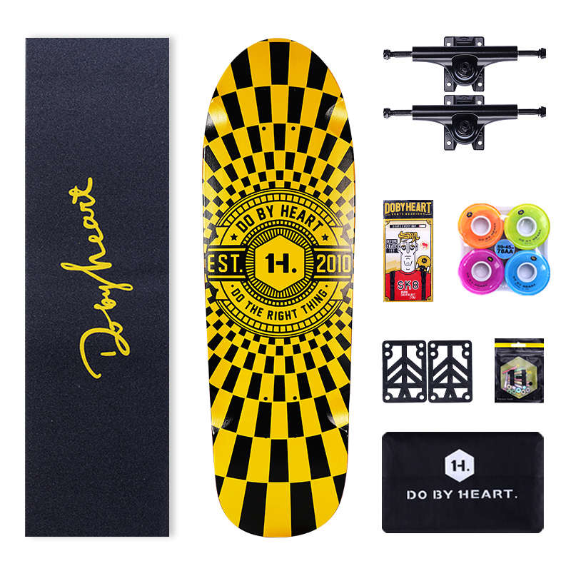 F1 FISHBOARD - BLACK YELLOW FLAG (COLOUR WHEEL)